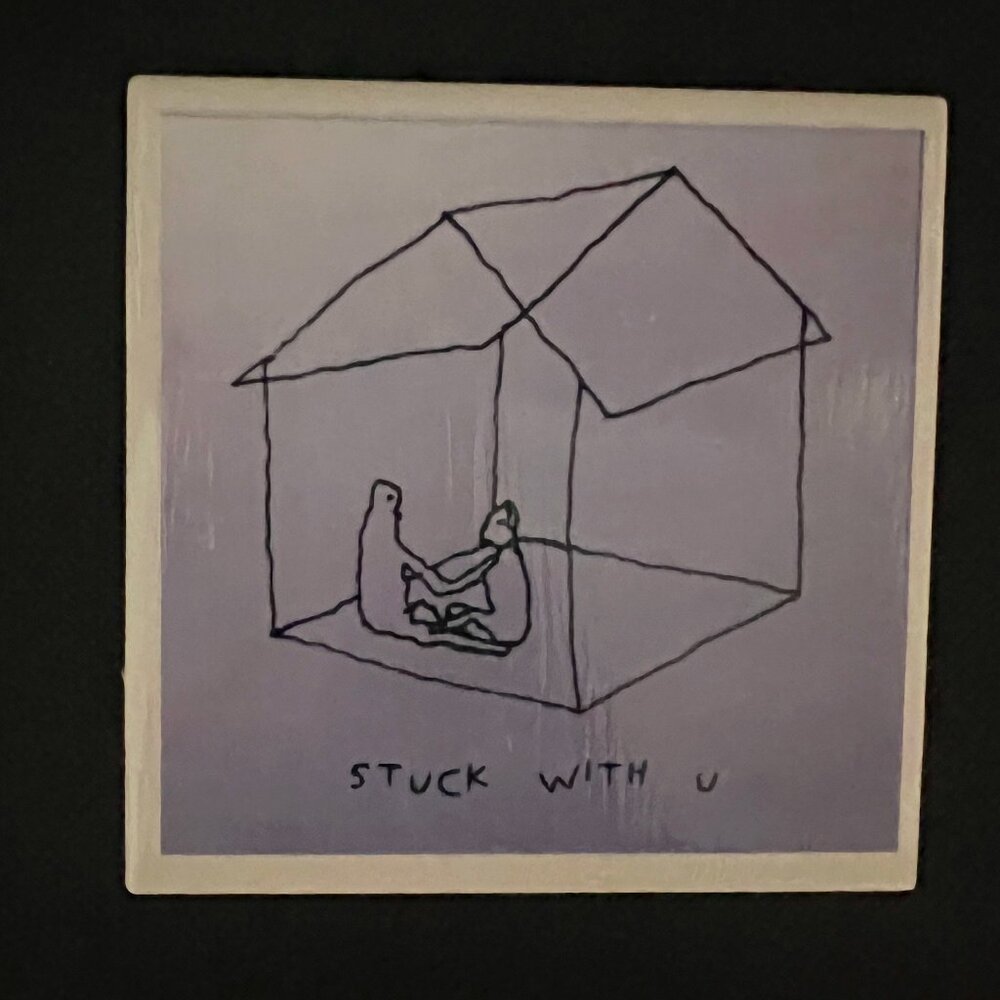Coaster Albums - Ariana Grande & Justin Bieber ''Stuck with U''